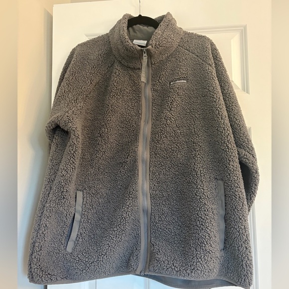 Columbia Fleece Zip Up Jacket - Picture 2 of 3